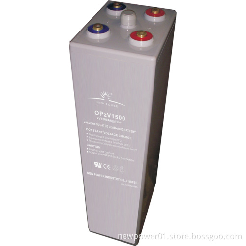 2V 1500ah Opzv Gel Battery for Solar System (OPzV1500)